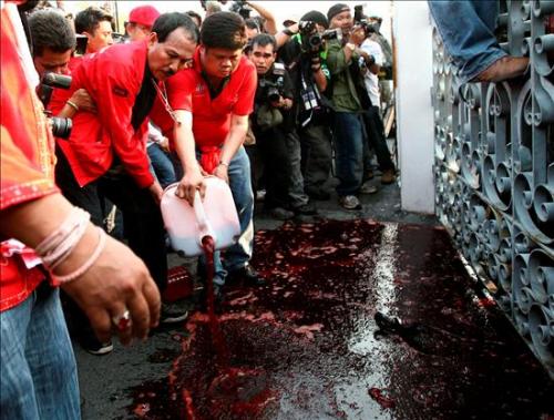 Protestas en Tailandia