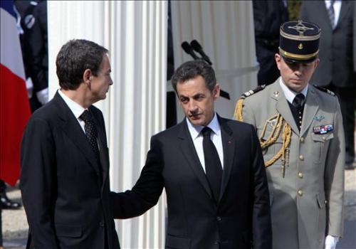 Sarkozy y Zapatero unidos contra ETA