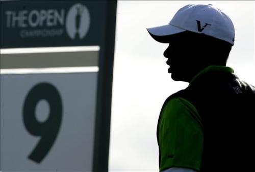 Tiger Woods en el Abierto Britnico