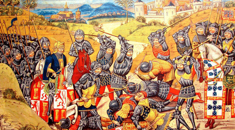 Real Blanco de Juan I de Portugal. (1385-1433). Lisboa. (Dedicado al Sr. Topo). Aljubarrota-1385