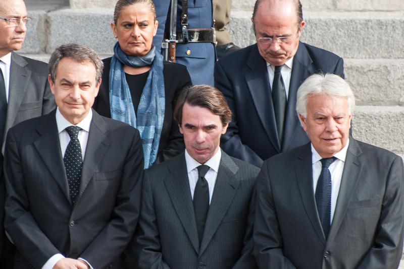 El adiós al presidente Suárez