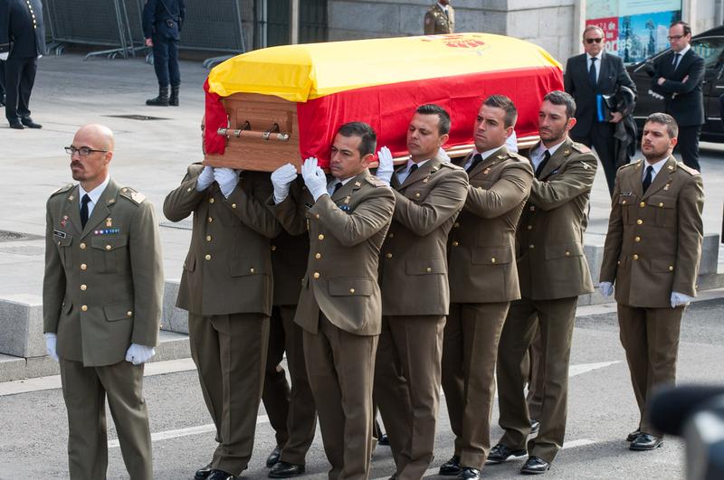 El adiós al presidente Suárez