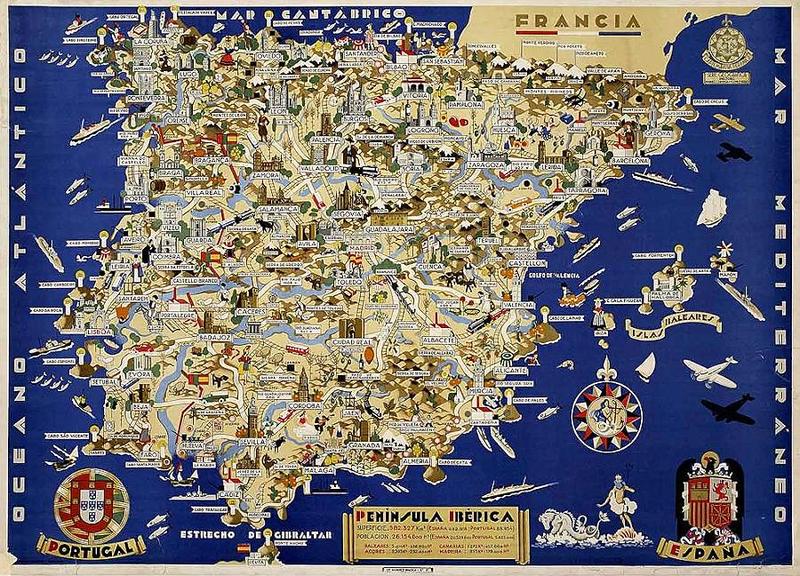 Mapa Turistico Mapa De Espana Espana Y Mapa Turistico Images 6654