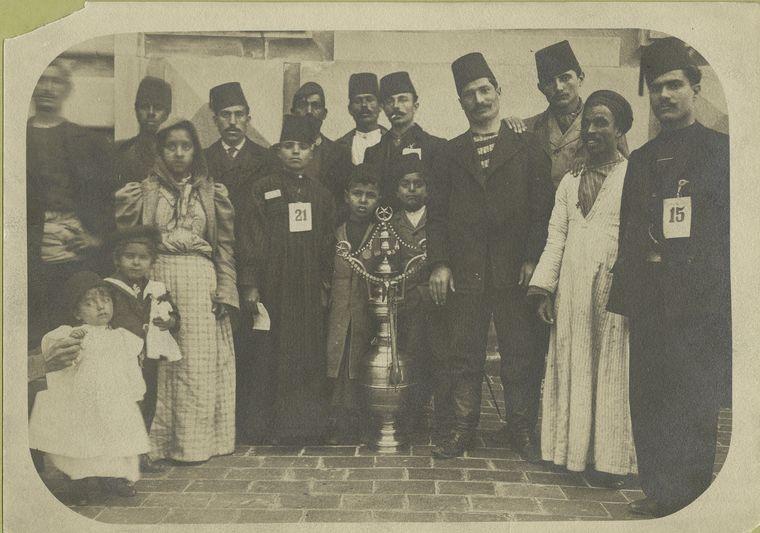 Inmigrantes turcos, fotografías antiguas de la Isla de Ellis