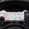 Audi Virtual Cockpit: El cuadro del futuro Audi TT incluye todo en una misma pantalla (GPS, velocidad, revoluciones...) detrás del volante en lugar de en el centro del coche entre los dos asientos, pero no añade mucho más. Más curioso es poder controlarlo desde una tableta Android llamada Mobile Audi Smart Display. | Audi