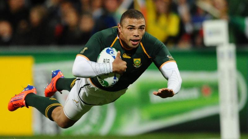 Bryan Habana vuela para anotar un ensayo