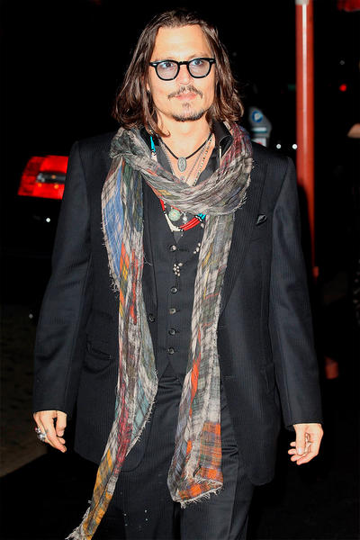 6. Johnny Depp. 12 veces