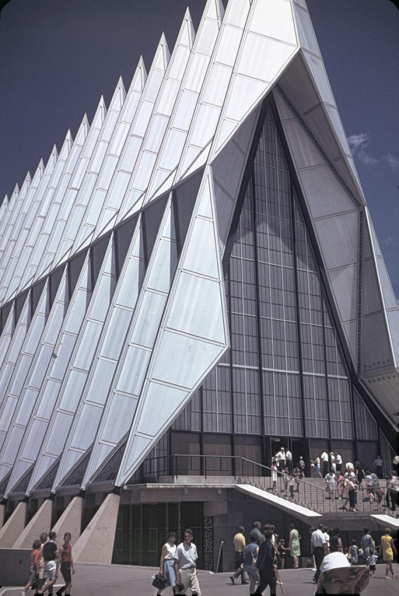 Capilla de la Academia de la Fuerza Area, Colorado Springs, Colorado, EEUU