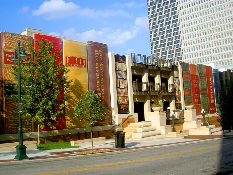 Parking de la Biblioteca Pblica de Kansas City, EEUU