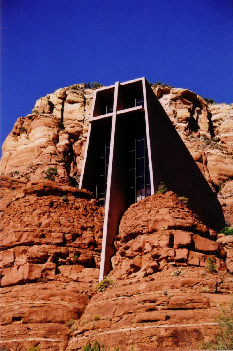 Capilla de la Santa Cruz, Sedona, Arizona, EEUU