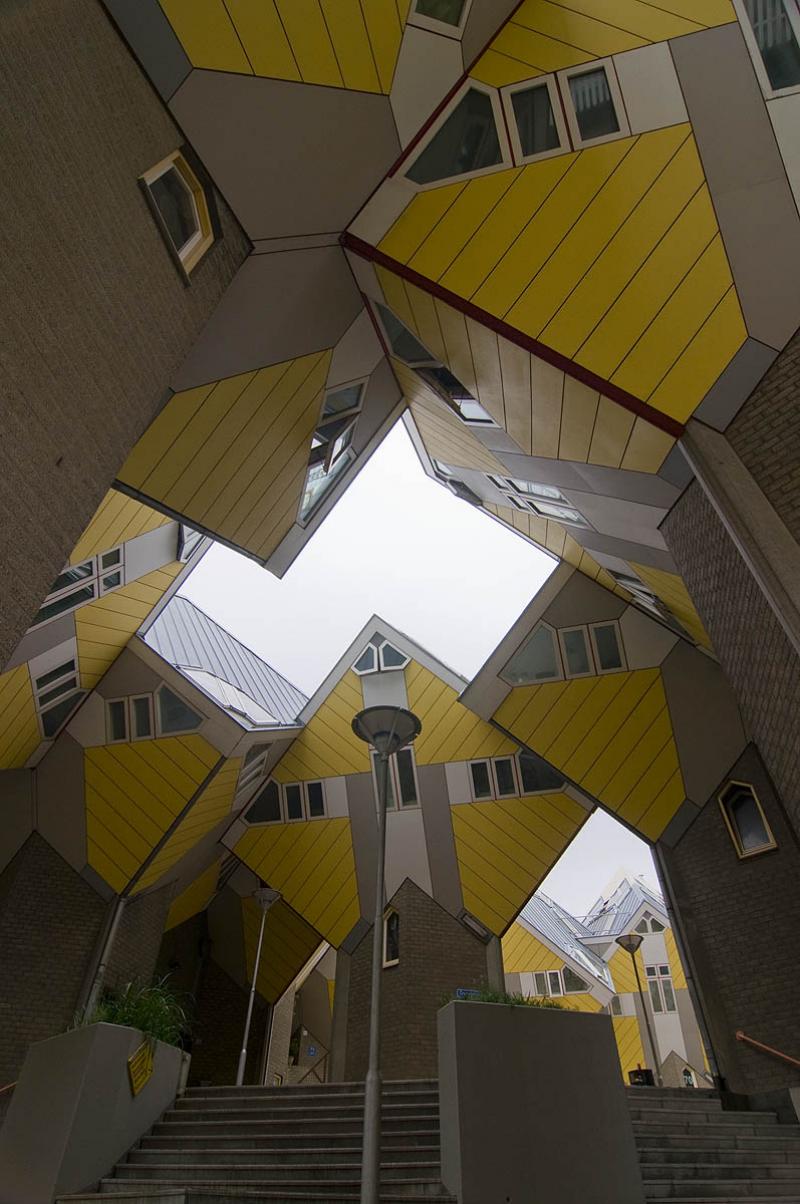 Casas Cubo, Rotterdam, Holanda