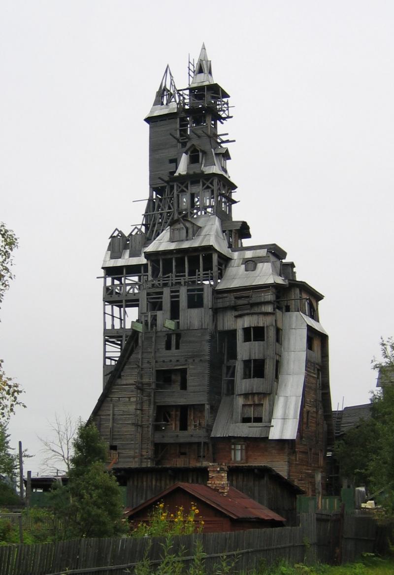 La torre de Nikolai, Arkhangelsk, Rusia