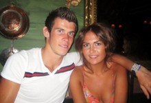 Gareth Bale y Emma Rhys-Jones | Imagen de Twitter