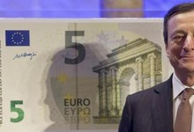 Mario Draghi present el nuevo billete el pasado 10 de enero I EFE