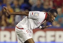 Kondogbia, en su último partido como sevillista. | EFE