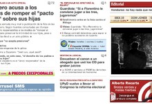 Captura de la noticia publicada en 2009 