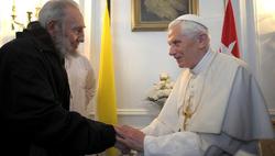 Fidel Castro saluda al Papa, Benedicto XVI | EFE