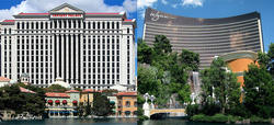 El Caesar's Palace y el Wynn Las Vegas | Imágenes de Wikipedia