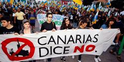 Manifestacin en Gran Canaria contra las prospecciones de Repsol | EFE