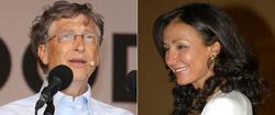 Bill Gates y Esther Koplowitz I Archivo.