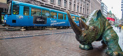 Una peculiar estatua en las proximidades de la Bolsa de Helsinki | C.Jord