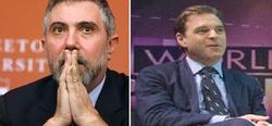 Paul Krugman y Niall Ferguson. | Archivo/Wikipedia
