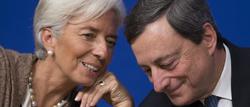 Christine Lagarde y Mario Draghi en una fotografa tomada en noviembre | EFE