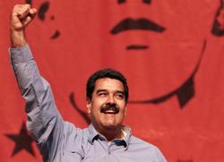 Maduro durante un acto del Gobierno en Caracas | EFE
