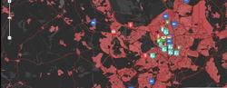 Map of the dead, ayuda en caso de invasin zombie
