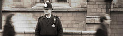 Un agente de polica en una calle de Londres | Usuario de Flickr  pj_vanf