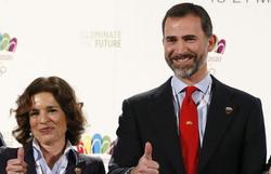Ana Botella y el Príncipe apoyando los JJOO para Madrid  | EFE