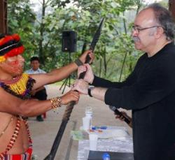 rovira y la lanza indígena