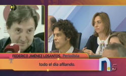 Críticas a Losantos en La Noria de Telecinco  | Foto: TV