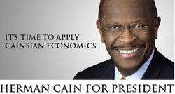 El candidato republicano a la Presidencia de EEUU, Herman Cain.
