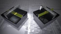 Diferencia entre los transistores tradicionales (izquierda) y los nuevos Trigate con orientacin vertical (derecha). | Intel