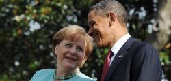 Barack Obama y Angela Merkel, este martes, en Washington. | Efe