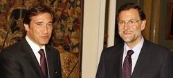 Coelho recibe a Rajoy en la embajada de Portugal | PP