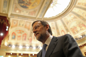 Rajoy suspende con un tres
