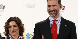 Ana Botella y el Prncipe apoyando los JJOO para Madrid  | EFE
