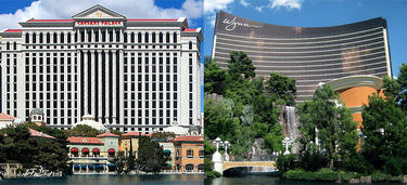 El Caesar's Palace y el Wynn Las Vegas | Imgenes de Wikipedia