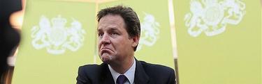 El viceprimer ministro británico y líder del Partido Liberal Demócrata, Nick Clegg | Archivo