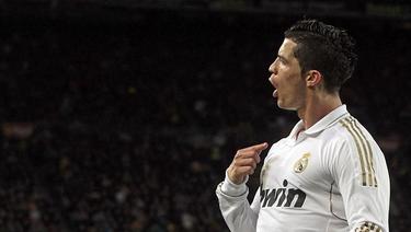 Cristiano Ronaldo celebra uno de sus goles con el Real Madrid. | Archivo