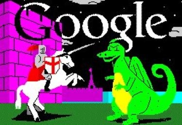 San Jorge y el dragn, versin Google. | Google.co.uk