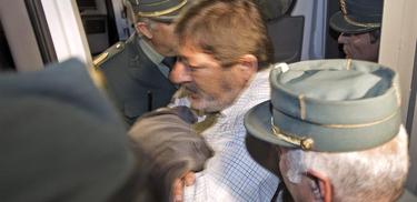 Francisco Javier Guerrero, custodiadio por la Guardia Civil | EFE