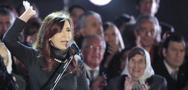 La presidenta argentina en uno de sus discursos | Archivo