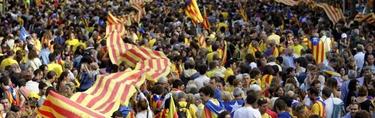 Una multitud llenaba las calles de Barcelona este miércoles | Efe