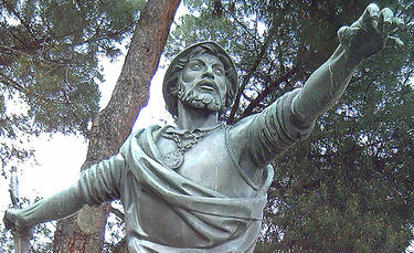 Estatua del conquistador en Madrid | Luis García / Wikipedia