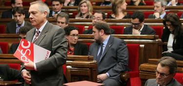 Pere Navarro, en el parlamento catalán | Archivo/EFE