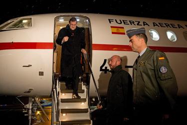 Rajoy a su llegada a Lituania | Diego Crespo/Moncloa