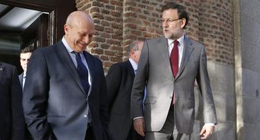 Mariano Rajoy y José Ignacio Wert | EFE